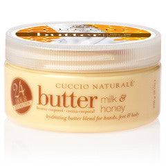 Beurre mains et pieds Miel et lait 8 oz - #moncoachbeaute